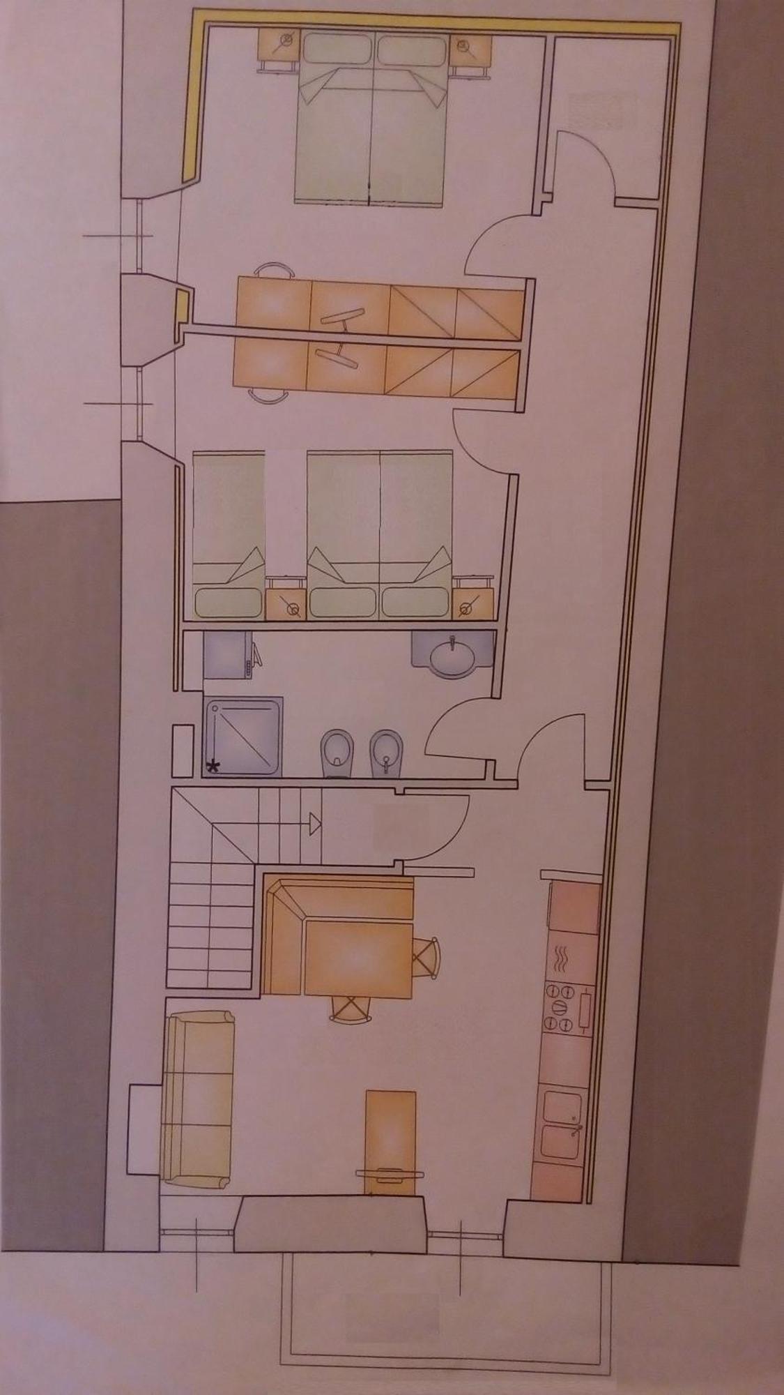 Casa Rondine Apartment Молвена Екстериор снимка